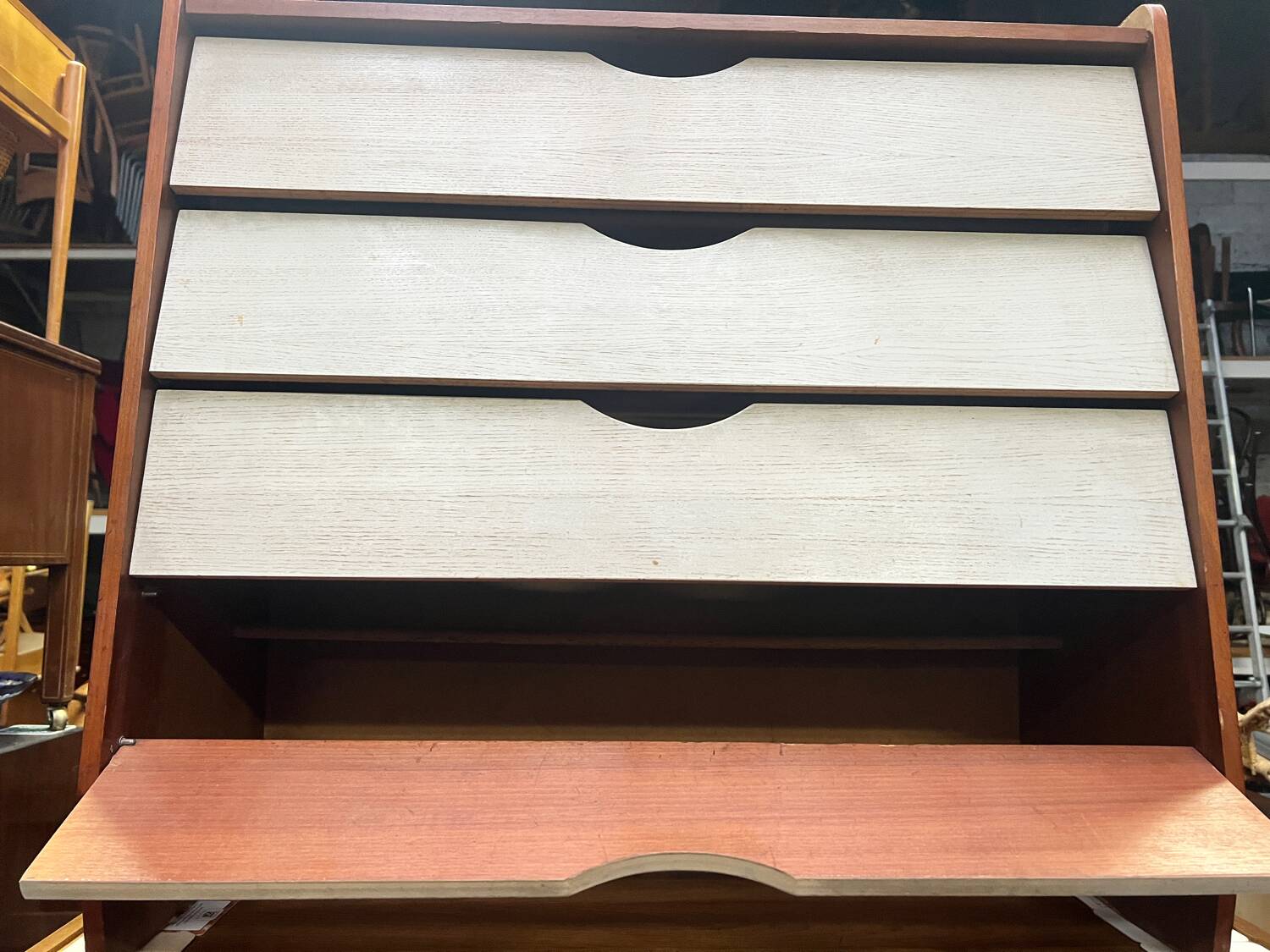 Vintage shoe cabinet