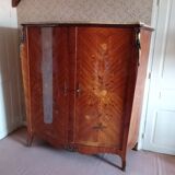 Rosewood veneer wardrobe