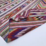 XL Handmade Algerian Berber Ethnic Bohemian Antique Carpet - Area Rug 200x188