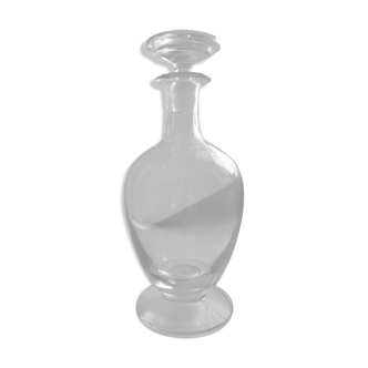 Carafe avec bouchon verre vintage