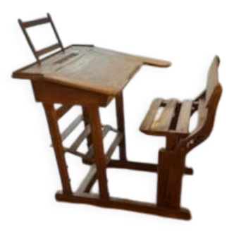 High-end antique school desk