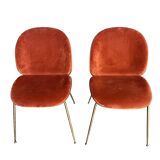 Pair of Gubi Beetle Chairs
