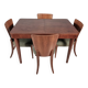 Set Chairs and Table  by Jindřich Halabala for Up Zavody, 1940s
