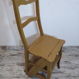 Antique stepladder chair