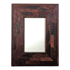 miroir en bois