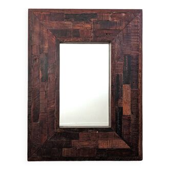 Miroir en bois