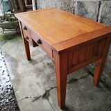 Old solid wood desk