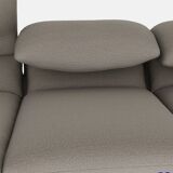 High-end gray sofa Maralunga by Vico Magistretti for Cassina