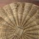 Vintage wicker mirror