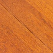 1970s solid teak dining table with Scandinavian design.