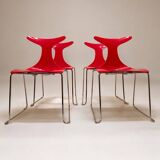 Gino Carollo - Suite of four “Delfy” chairs - c. 1990 - Italy -