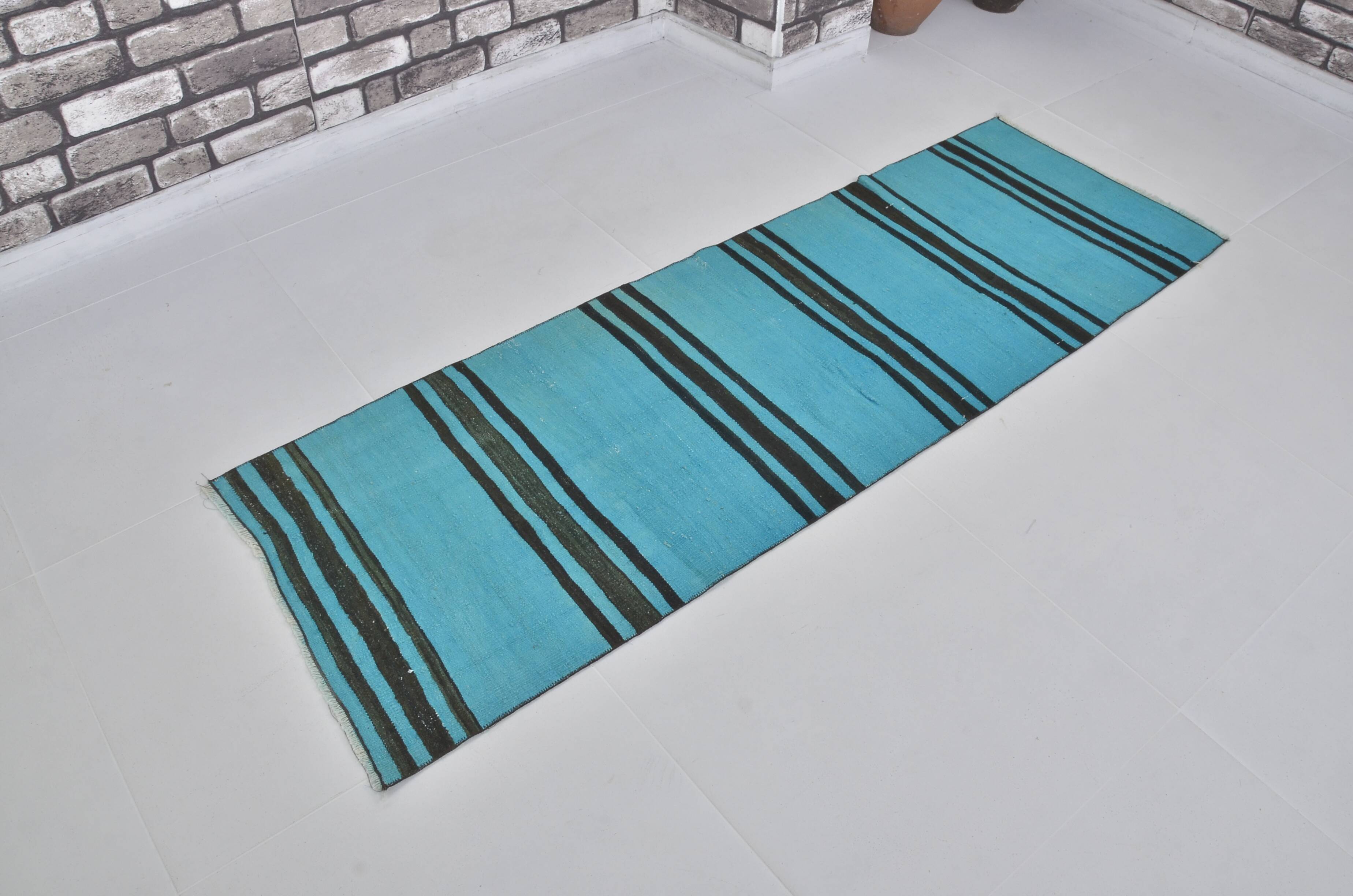 Tapis kilim anatolien rayé sku3796