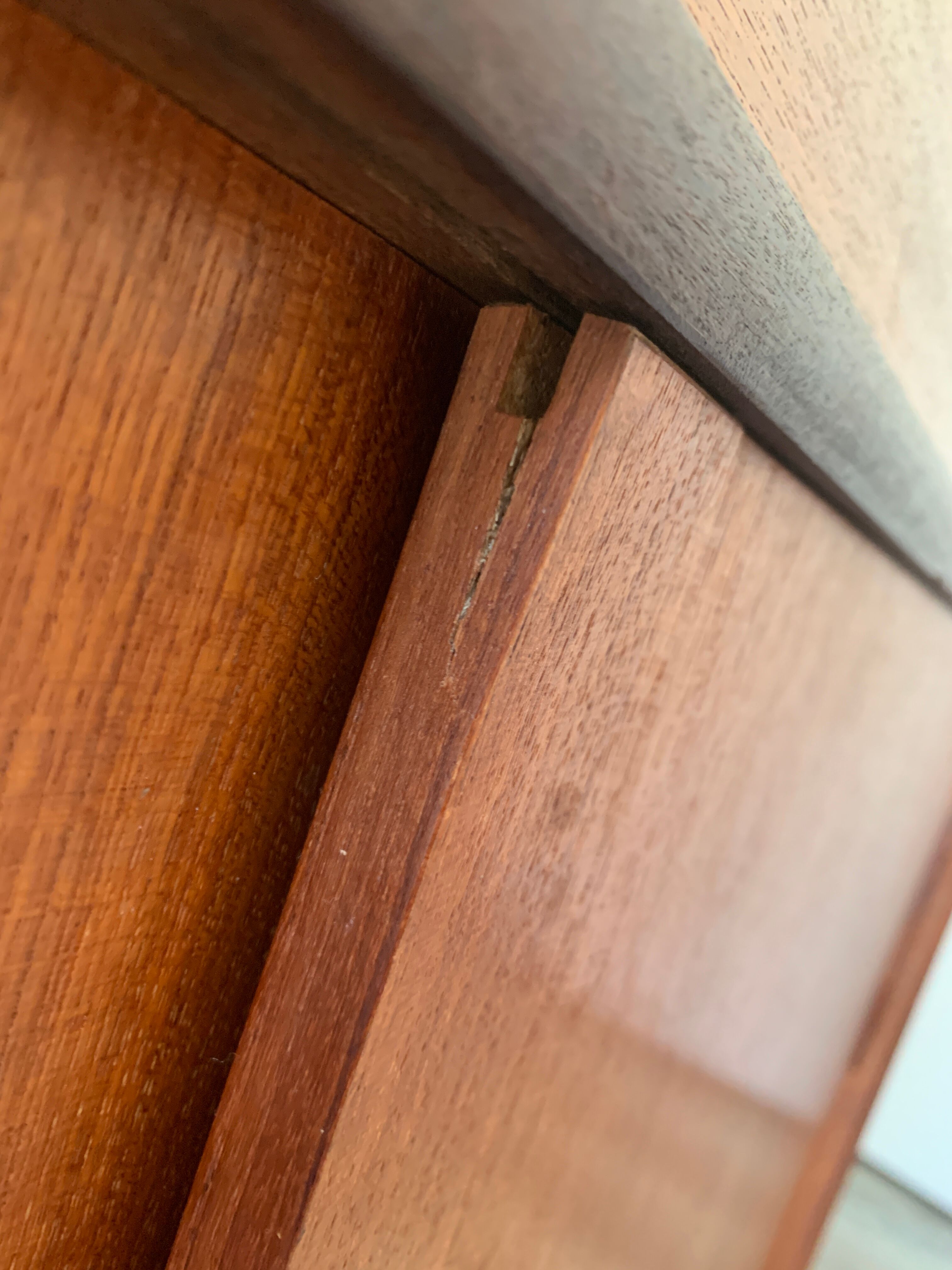 Teak secretary