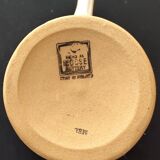 Stoneware mug, Cows decor.