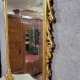 Console Vénitienne et miroir  style Louis XV baroque en bois doré