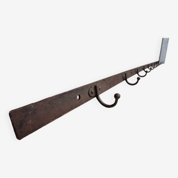 Antique iron coat rack wall coat rack 235 cm