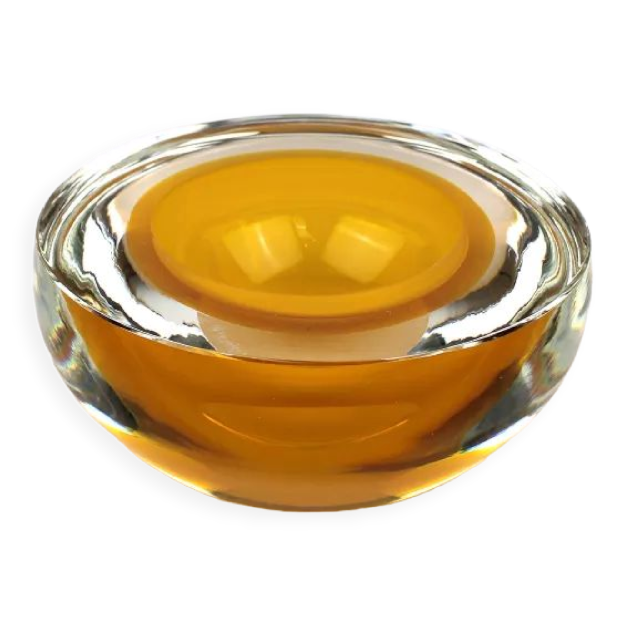 Bol en verre De Majo Murano Italie années 1990