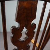 Antique English Windsor chair, high backrest, 18th century
