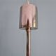 Large chrome metal chandelier (24 lights), Sciolari design, 1970.