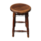 Tabouret en bois vintage