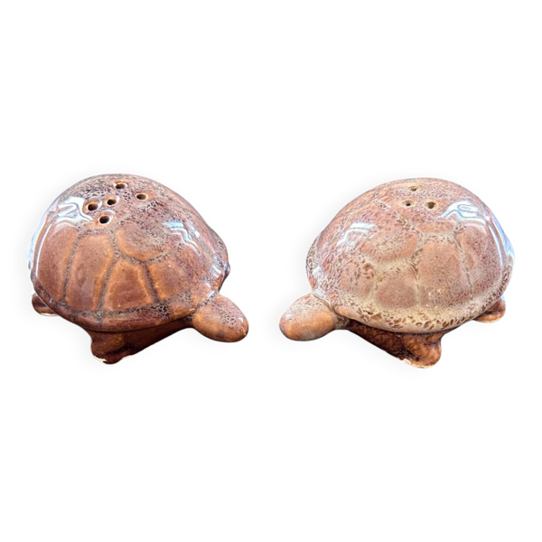 Salière & poivrier tortues