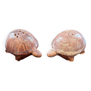 Salière & poivrier tortues