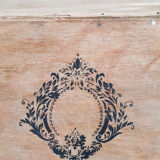 Old wooden box, treasure box