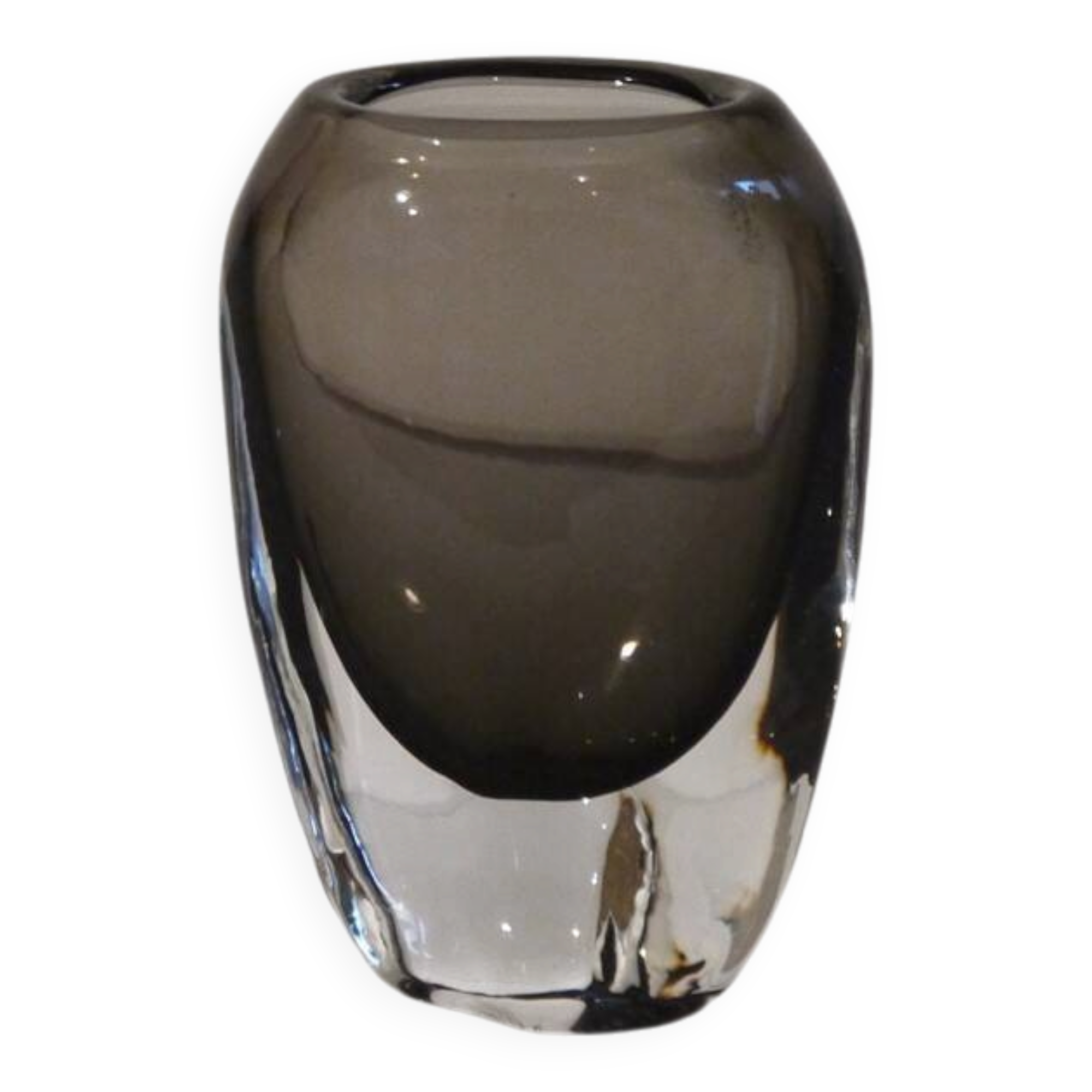 Scandinavian sommerso vase 1970