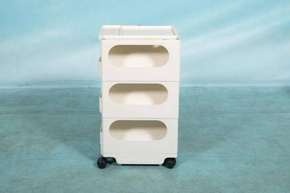Space Age storage trolley by Joe Colombo from the 70s, Bobi trolley.