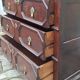 Jacobean style wooden chest of drawers
