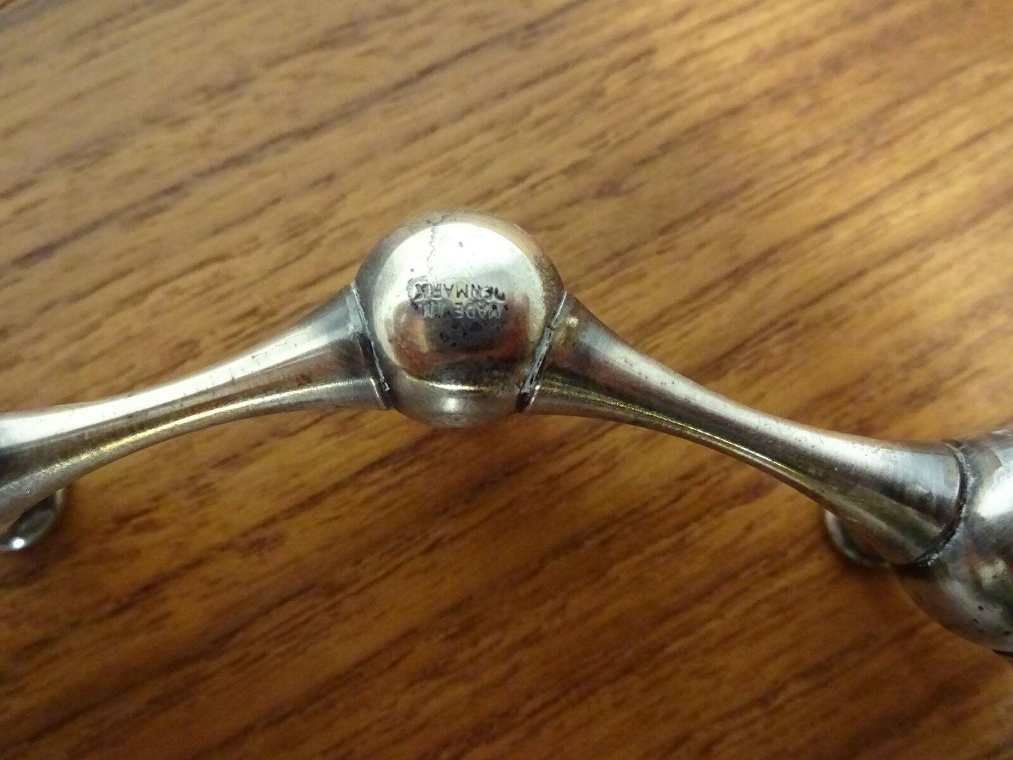 Silver-Plated Brass Candleholder by Jens Quistgaard, 1960s