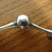 Silver-Plated Brass Candleholder by Jens Quistgaard, 1960s