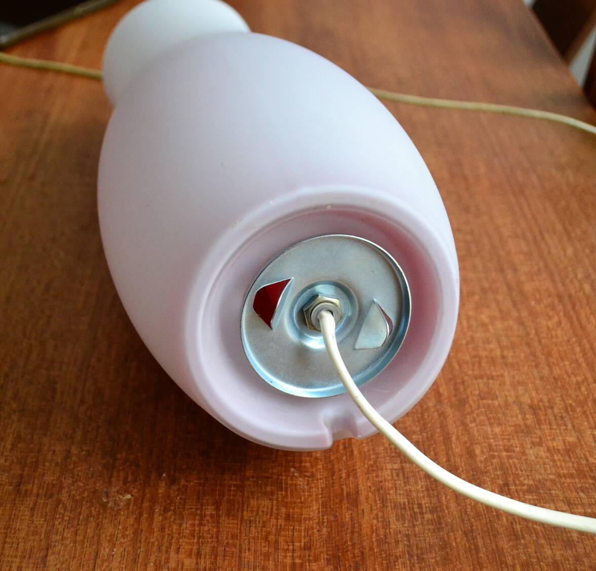 Opaline lamp Mylonit 1980s Ikea