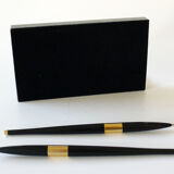 Pen doors on marble base