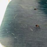 Suite of 4 chairs  - wood and metal - vintage