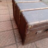 Old travel trunk