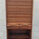 Old oak curtain filing cabinet