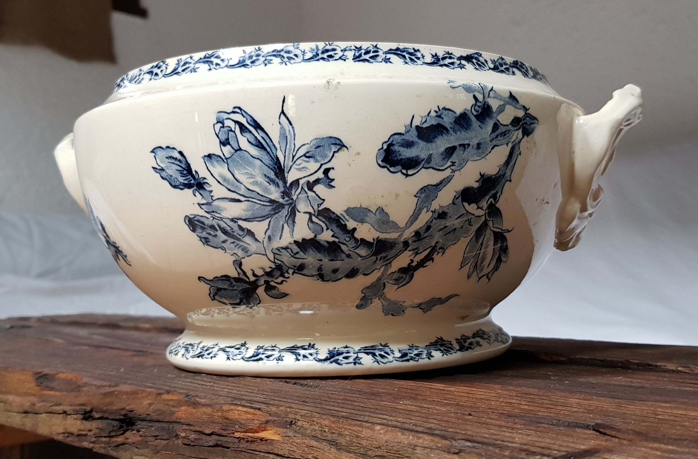 Degien opaque porcelain soup