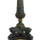 Lampe table française Second Empire, régule et laiton, XIXe