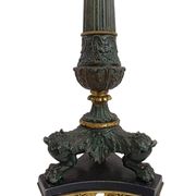 Lampe table française Second Empire, régule et laiton, XIXe