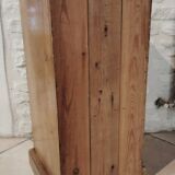 Old bedside table in old pine