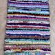 Colorful Boucherouite Moroccan rug - 100 x 183 cm