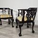 Chippendale style chairs