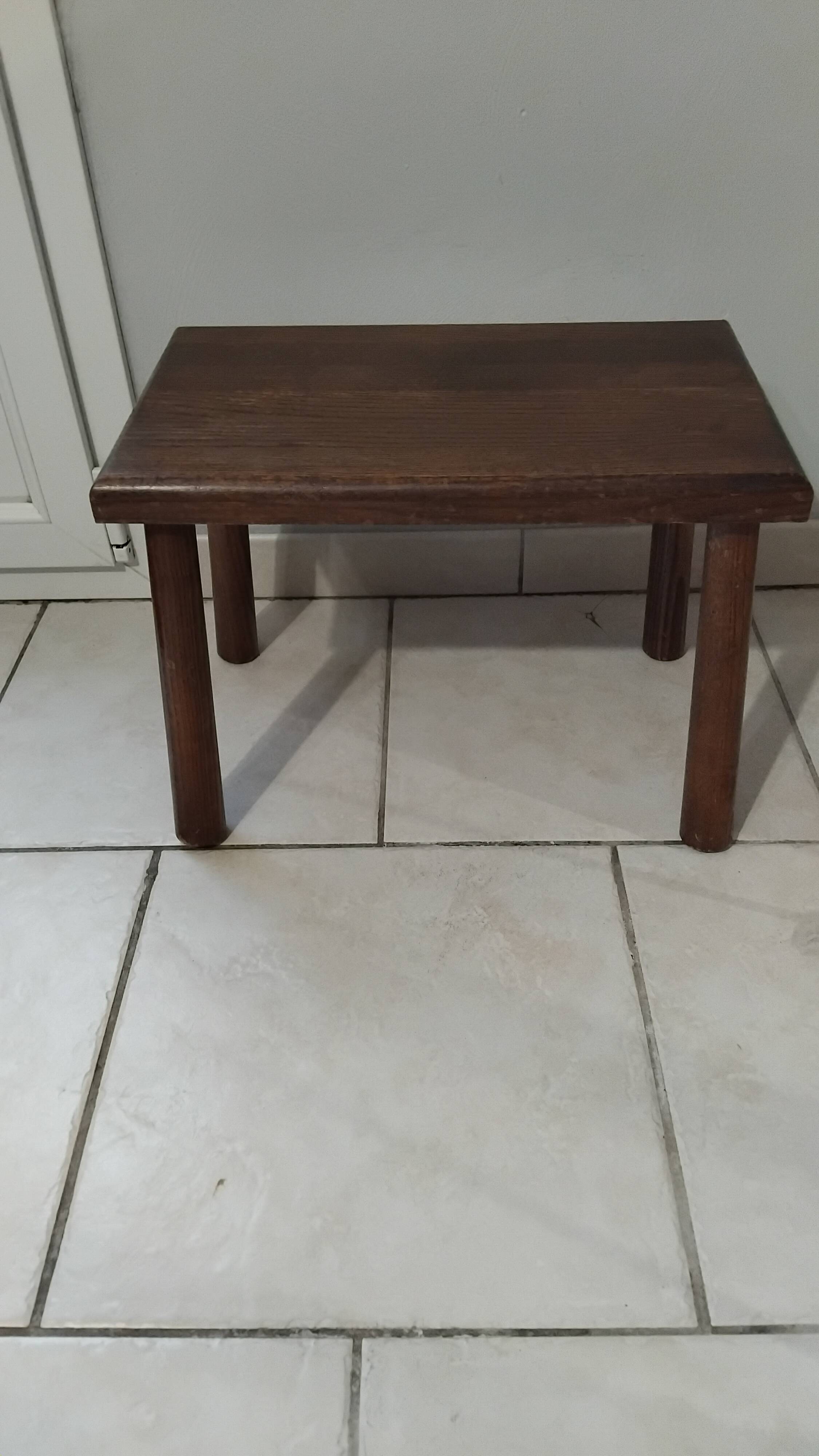 Vintage Scandinavian grand stool