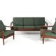 De Ster armchair men's model - dutch mid century modern design in teak