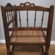 Corner chair canus Louis XV style
