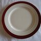 Digoin sarreguemines opaque porcelain dinner plates, pasteur pattern