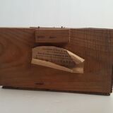 Caisse bois laiterie Charentes