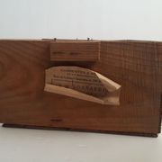 Caisse bois laiterie Charentes