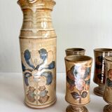 Vintage coffee set from the 1970s.